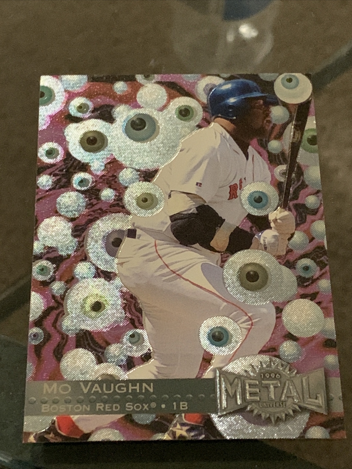 1996 Fleer Metal Universe #21 Mo Vaughn Boston Red Sox @1799