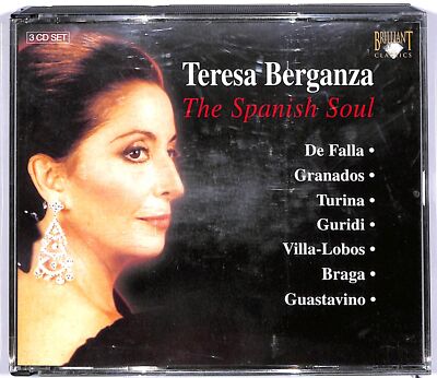 EBOND Teresa Berganza - The Spanish Soul - Brilliant Classics - 6990 CD055538