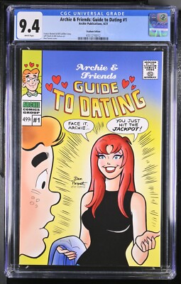 ARCHIE & FRIENDS GUIDE TO DATING CGC 9.4 CHERYL BLOSSOM MJ Face It Tiger Jackpot