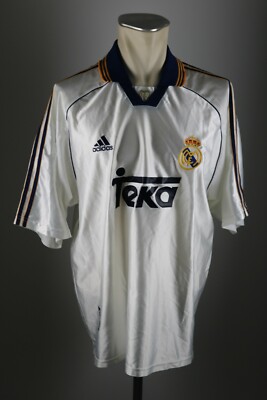 Real Madrid Jersey 1998-99 Size XL TEKA ADIDAS 90er Spain Jersey Shirt 90s | eBay