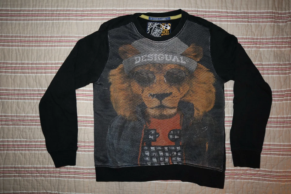 sweat desigual DESIGUAL 7- 8 ans 130 cm MOTIF LYON - Photo 1/2