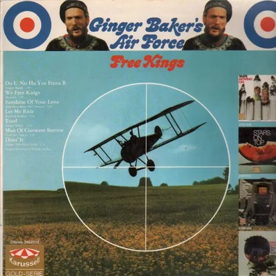 Ginger Bakers Air Force Free Kings NEAR MINT Karussell Vinyl LP
