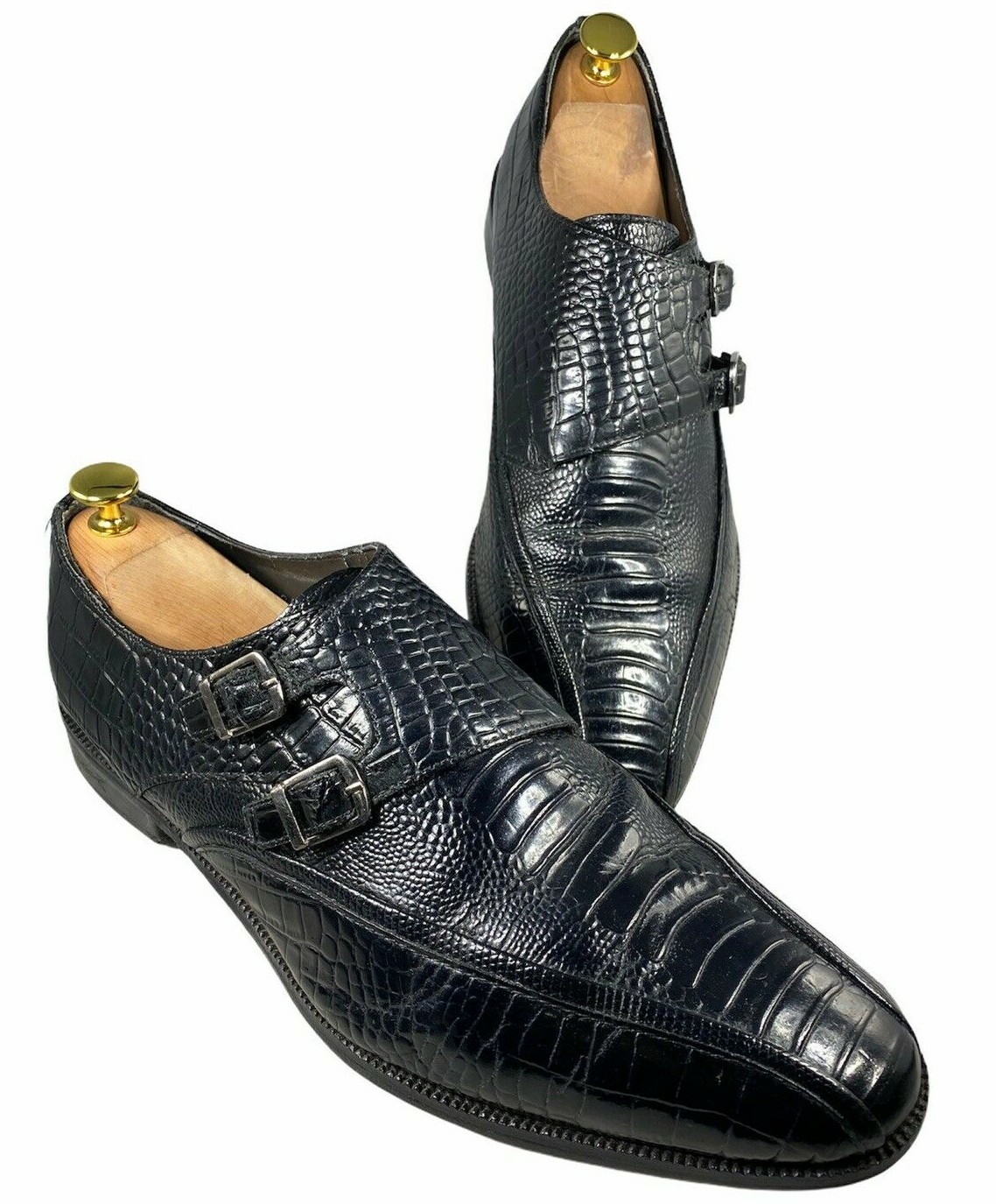 stacy adams alligator shoes