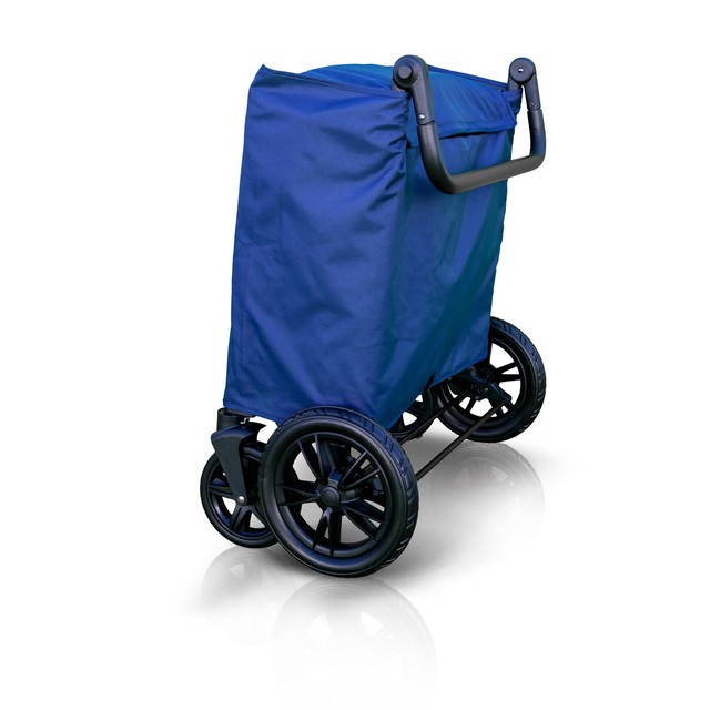 WonderFold Wagon X4 MultiFunction Quad Stroller Navy for sale online