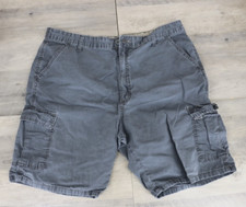 VINTAGE Wrangler Mens Size 38 Cargo Shorts Charcoal Gray