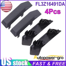 4x Left Side Running Board Step Pad Grip Cover for Ford F-150 15-22 FL3Z16491DA