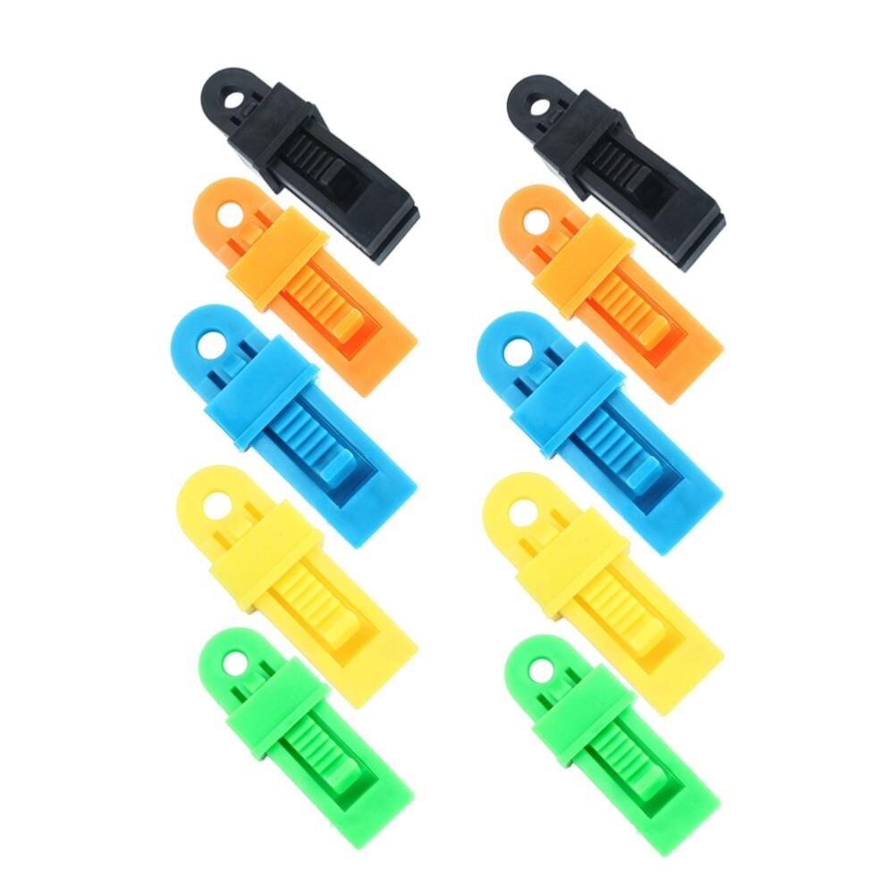 10 piezas abrazaderas de cuerda de viento para toldo de carcaj poste de trekking