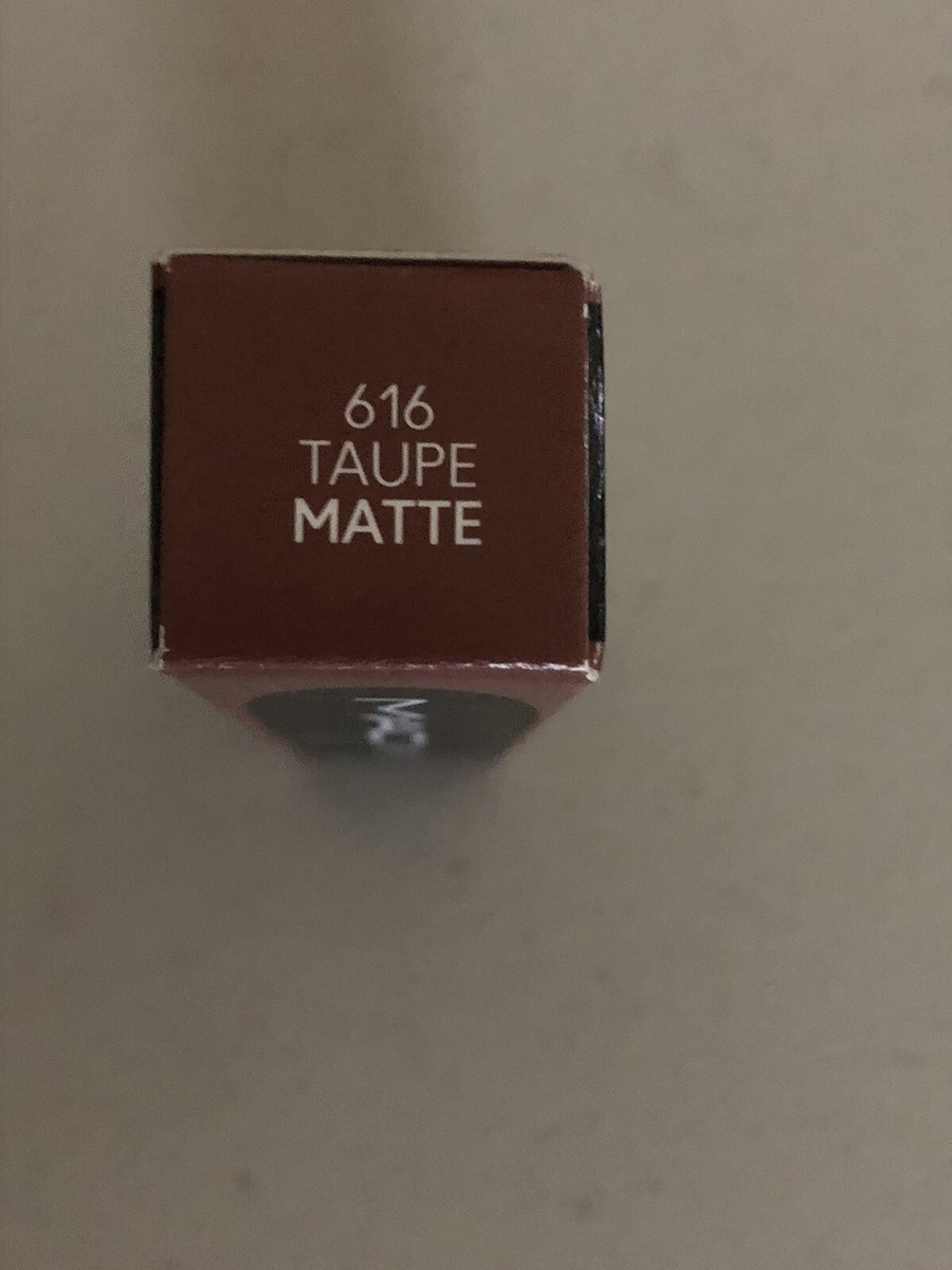 MAC MAXIMAL 616 TAUPE MATTE LIPSTICK 0.12 OZ | eBay