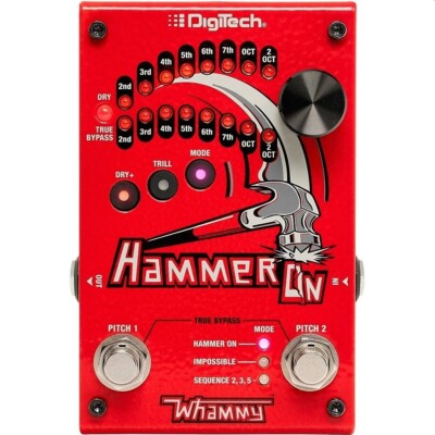 DIGITECH HAMMERON 7 in 1 4-Octave Pitch-Shifting Guitar FX Pedal