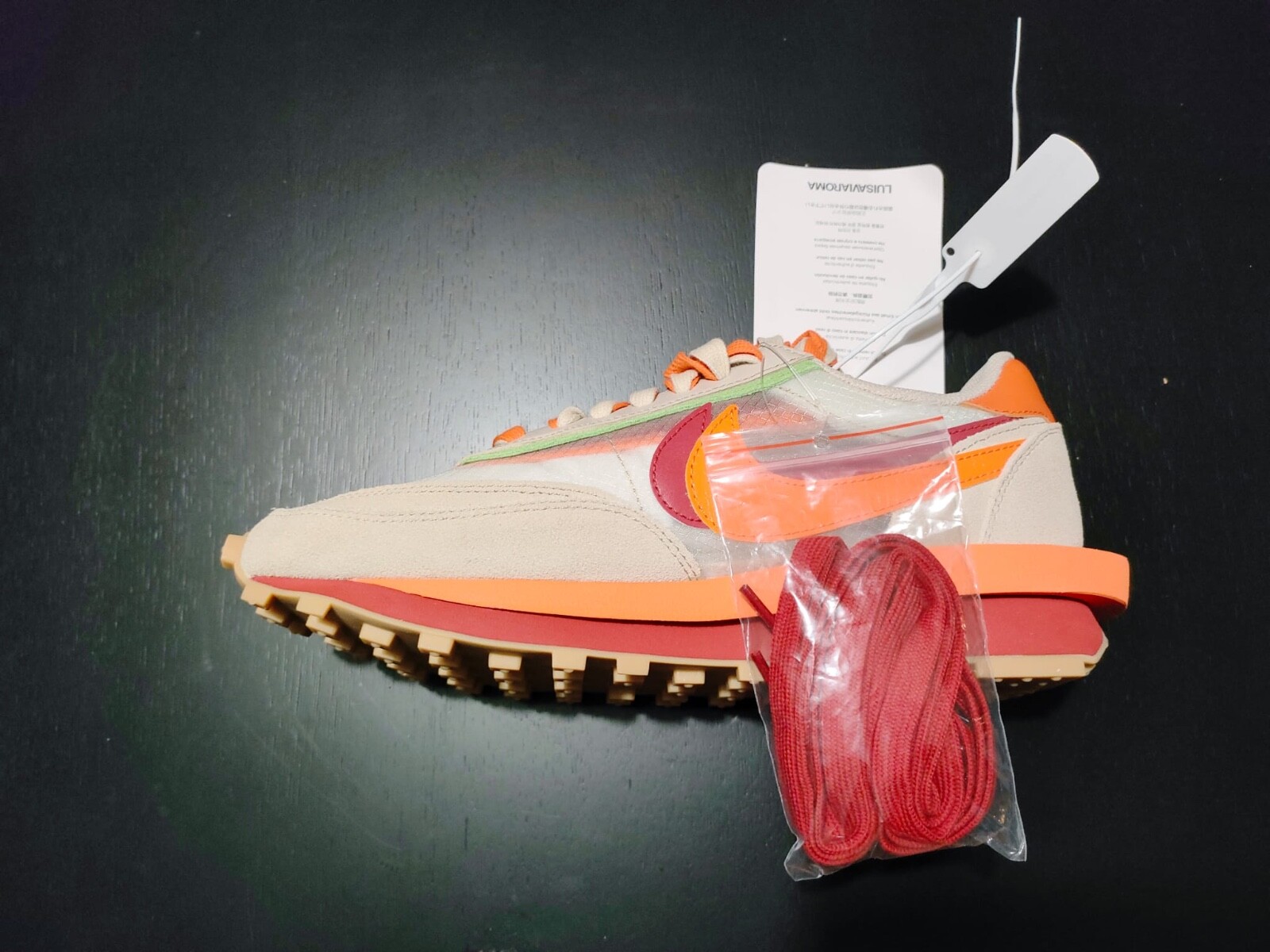 SACAI X NIKE Nike LDWaffle x sacai x CLOT Orange Blaze