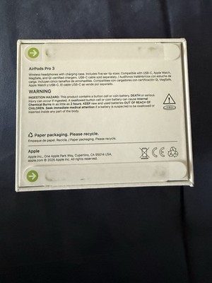 Genuine New Seal Apple AirPods Pro 3 | eBay