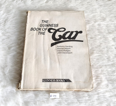 Vintage The Guinness Book Of The Auto Von Guinness Superlative Buch B301