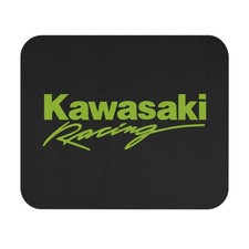 Kawasaki Racing Mouse Pad   Motorcycle Logo Gaming Mat for Laptop or Desktop