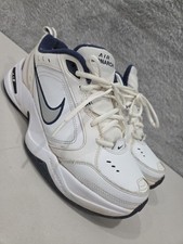 Nike AIR MONARCH IV MenWhite Blue 102 Walking Sneakers Shoe 415445-102 Size 9