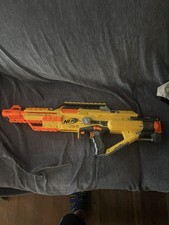 Nerf N-Strike Stampede ECS Motorized Blaster Gun Probably FOR PARTS