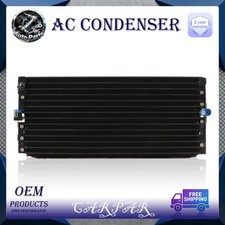 AC A/C Condenser with Bracket for Toyota Corolla 1988-1992 Geo Prizm 1989-92