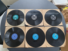 JOB LOT OF 6 X 78 RPM RECORDS EDDIE COCHRAN ELVIS PRESLEY GEORGE RAFT