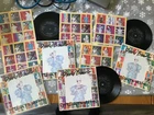 DAVID BOWIE 1st PRESS COLLECTION 45’s-FULL SET-“ASHES TO ASHES-UNUSED STAMP SETS