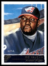 Mo Vaughn 2001 Topps Gallery #21 Angels MLB READ FREE SHIPPING AutographDen