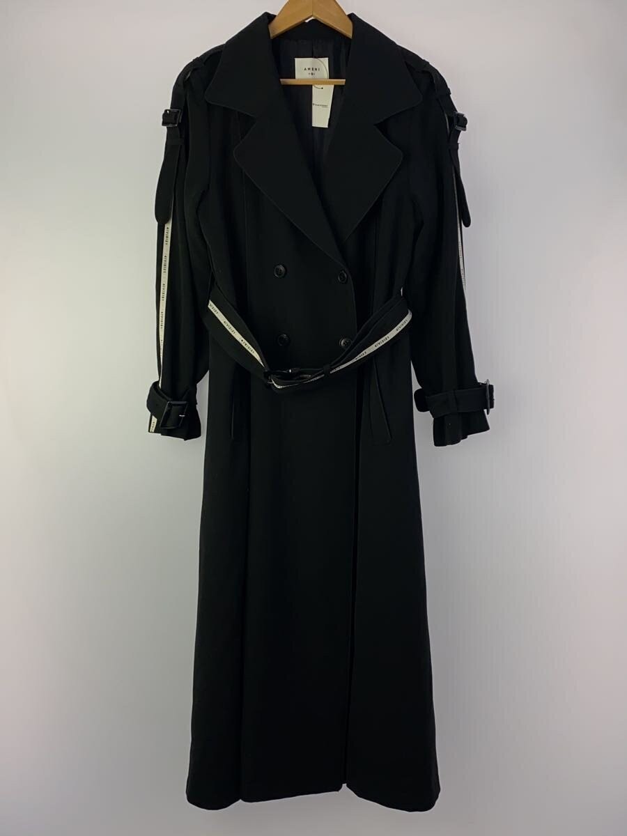 AMERI Coat M Polyester Black Casual Jacket Winter… - image 1