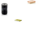 MANN-FILTER Inspektionspaket Filtersatz L Aktivkohlefilter Anschraubfilter