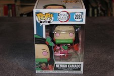 Demon Slayer Nezuko Kamado Funko Pop Plus #2033 Holiday Edition, NEW,Anime