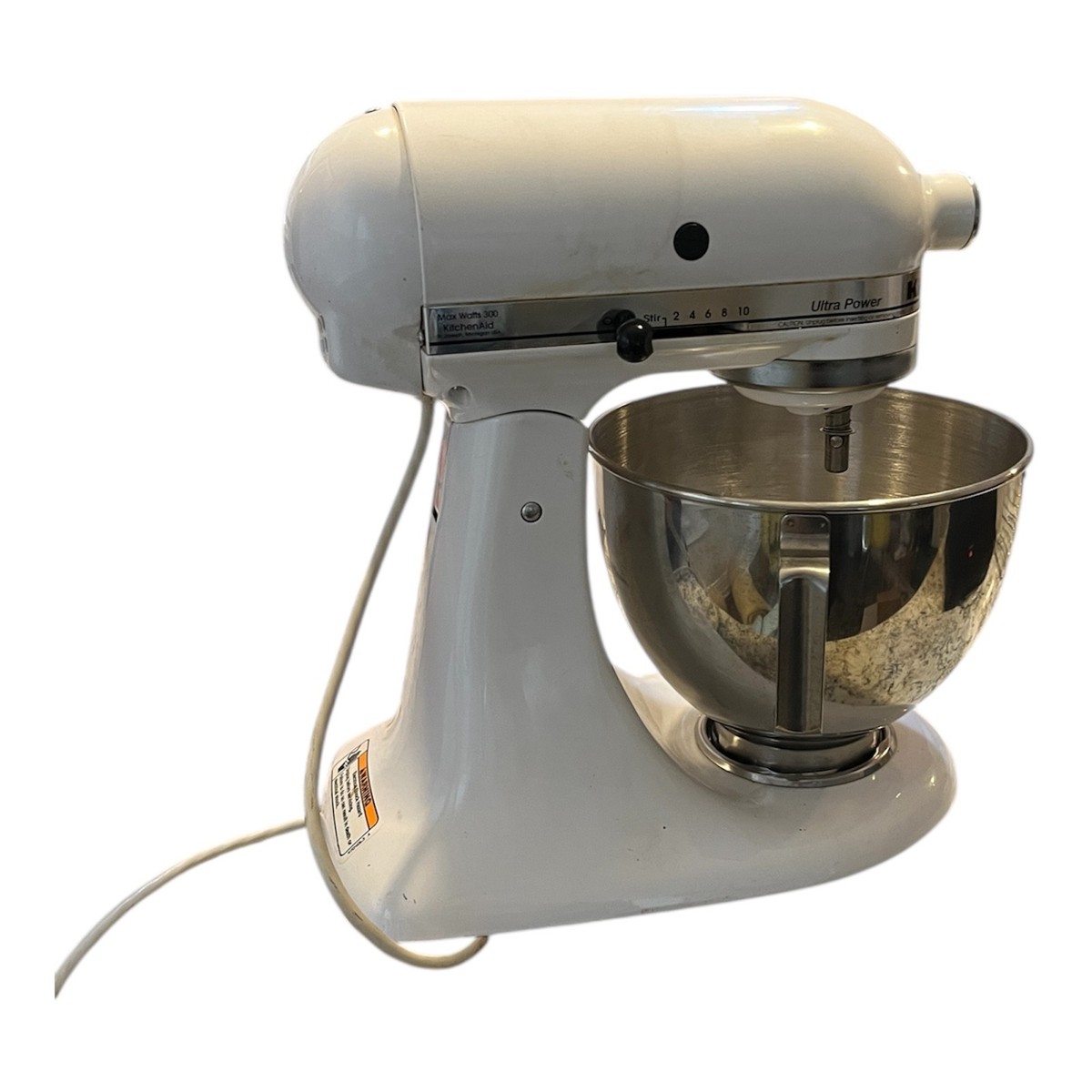 KitchenAid Stand Mixer Tilt Head KSM90 White Ultra Power for sale