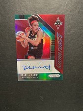2020 Panini Prizm WNBA - Signatures Dearica Hamby #SG-DHM Green Prizm (AU)