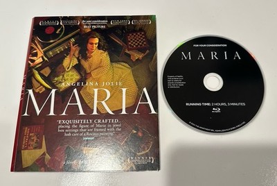 Maria FYC Blu-Ray 2024 Angelina Jolie For Your Consideration Netflix Screener