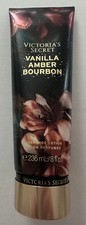 Victoria's Secret Vanilla Amber Bourbon Fragrance Lotion 8oz 236ml NEW Sealed
