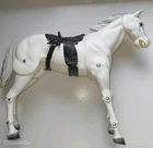 Louis Marx Lone Ranger Tonto Horse 1973 With Saddle  Horse As Is