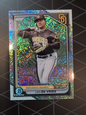 2024 Bowman Draft - Chrome Leo De Vries #BDC-116 Sparkle Refractor /200 (RC)