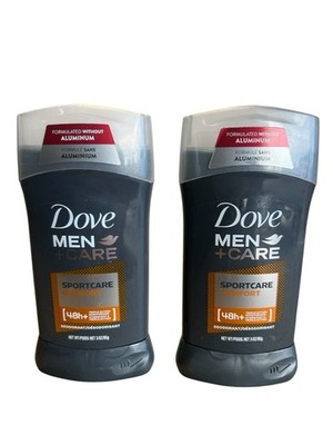 (2)Dove Men+Care Antiperspirant Protection Sportcare Comfort Deodorant 48 Hr 3oz