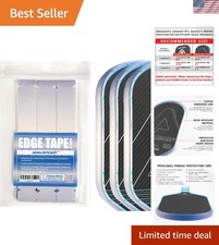 Pickleball Paddle Protection Tape - Paddle Head Edge Guard - Racket Edge Prot...