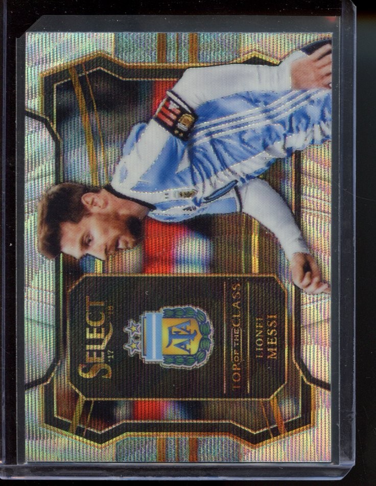2017-18 Panini Select #TC-10 Lionel Messi Top of the Class