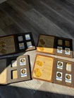 American Mint Historical Gold Eagle Set of 10 Coins In Original Boxes
