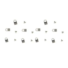 10Set Movement Washer Casing Clamps Tab+ Screw For ETA 2824 2834 2846 2836 Watch