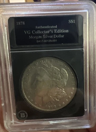 1878 Morgan Silver Dollar VG
