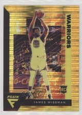 2020 Panini Flux Rookies Factory Set Gold Pulsar Prizm James Wiseman #204 1g8u