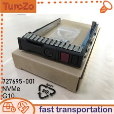 HPE NVMe 727695-001 2.5" Tray Caddy for ML350 DL380 DL360 G10 Gen10 SSD HDD