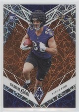 2022 Panini Phoenix Rookies Orange Lazer 52/75 Charlie Kolar #158 0h7e