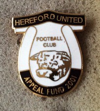 Hereford United Football Club Appeal Fund 2001 Badge