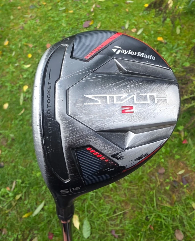 TaylorMade Stealth 2 Holz 5 - 18 Grad - Linkshand - Regular Ventus TR Shaft