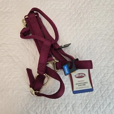 Weaver Equine Original Adjustable Nylon Horse Halter, Purple, Average ***READ