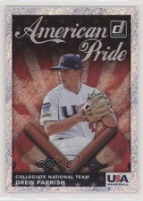 2019 Panini Donruss American Pride Rapture Drew Parrish #AP21 0a3