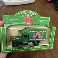 Vintage 70th  Anniversary Rowntrees Jelly Truck Lledo England