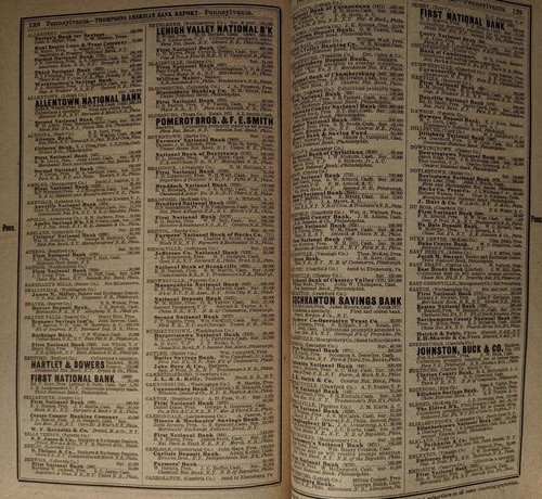 1886 THOMPSONS AMERICAN BANK REPORT New York ANTIQUE BANK DIRECTORY BOOK - Imagen 4 de 6