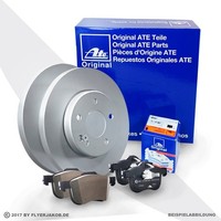 ATE Bremsenset Hinten Bremsscheiben + BremsbeläGe FüR BMW X3