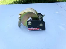 Haul-Master 900 lb Capacity 20 Ft Hand Strap Trailer Winch