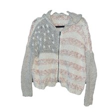 Free People Star Spangled American Flag Cardi...